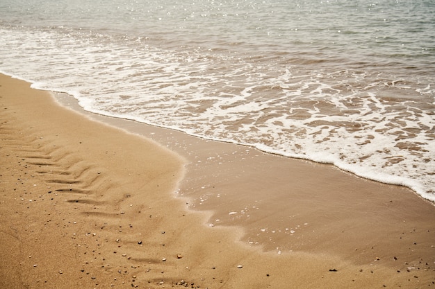 Piękne tło morza i plaży