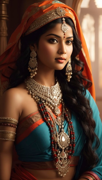 Piękno tradycyjnej indyjskiej mody