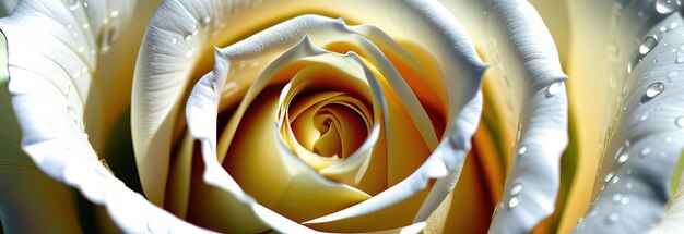 Piękny baner z białymi różami na tle Dnia Matki, Walentynek, Rocznica urodzin, Ślub