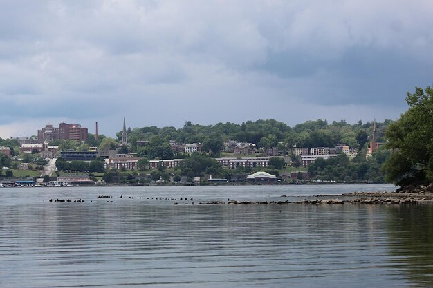 Piękny dzień patrząc na Newburgh