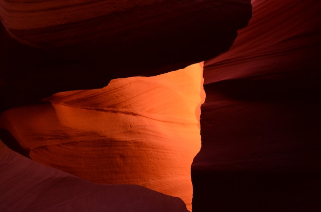 Piękny Kanion Antylopy, Ląd Navajo Na Wschód Od Page, Usa
