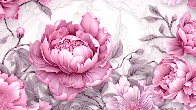 Zdjęcie piękny kolorowy kwiat kwitnie kwiatowy charakter tekstura ilustracja tła