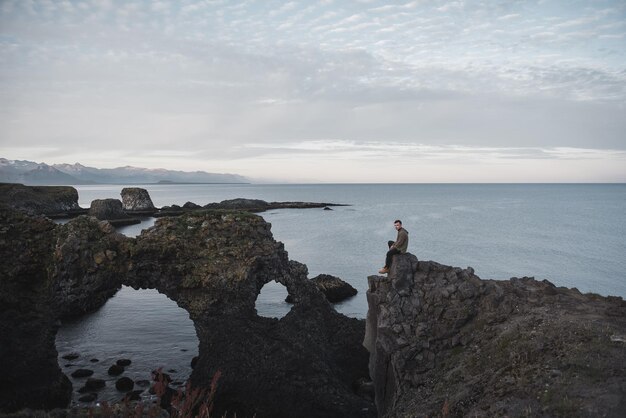 Piękny krajobraz na Islandii