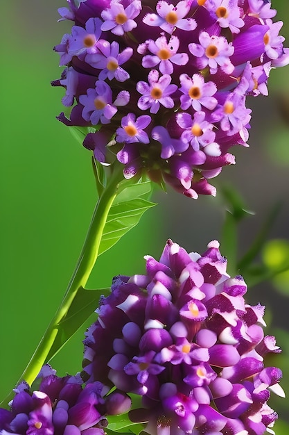 Piękny kwiat Asclepias syriaca