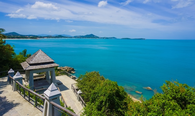 Piękny Morze Koh Samui (samui Wyspa), Tajlandia.