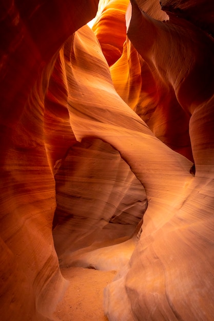 Piękny Most W Jaskini Lower Antelope. Arizona, Stany Zjednoczone