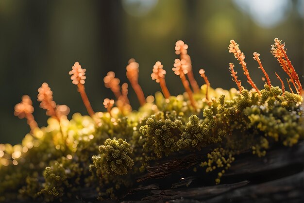 Zdjęcie piękny obiekt fotografii makro