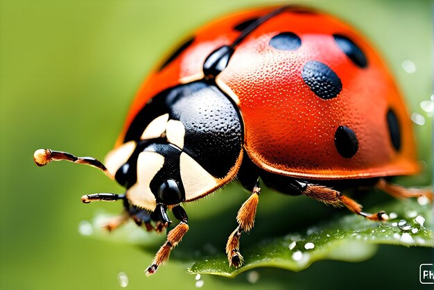 Zdjęcie piękny obiekt fotografii makro