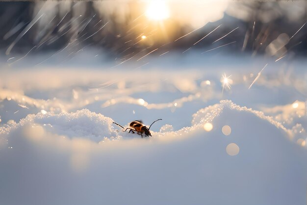 Zdjęcie piękny obiekt fotografii makro