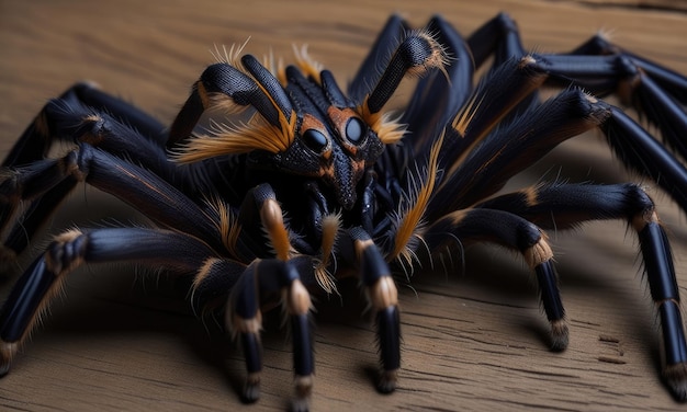 Zdjęcie piękny pająk tarantula