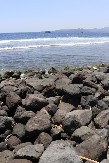 Piękny panoramiczny widok na bali w Indonezji