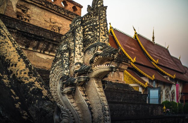 Piękny panoramiczny widok na Chiang Mai w Tajlandii