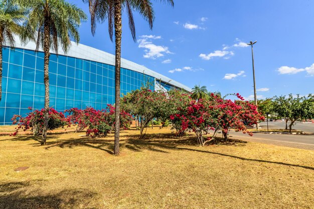 Piękny Widok Na Centrum Kongresowe Ulysses Guimaraes Znajdujące Się W Brasilii W Brazylii