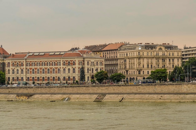 Piękny widok na miasto Budapeszt położone na Węgrzech