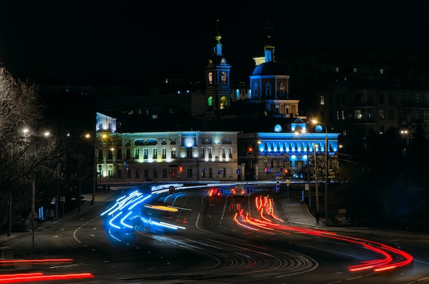 Piękny Widok Na Nocne Miasto?