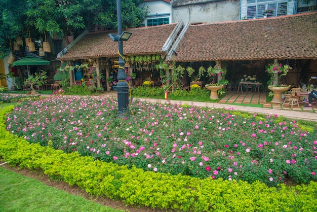 Piękny Widok Na Panoramę Miasta Hanoi W Wietnamie