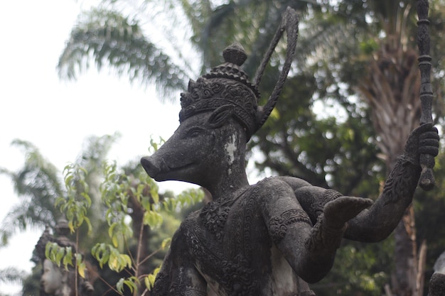 Piękny widok na Park Buddy znajdujący się w Vientiane Laos