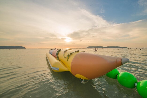 Piękny widok na plażę Pantai Cenang Langkawi Malezja