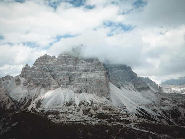 Piękny Widok Na „tre Cime Di Lavaredo”