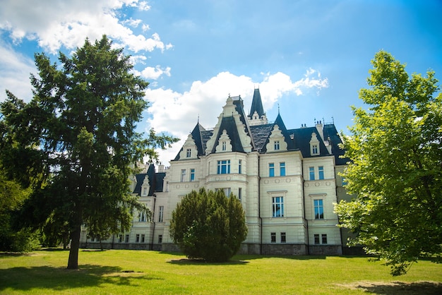 Piękny zabytkowy zamek Budmerice.Slovakia, Europa.