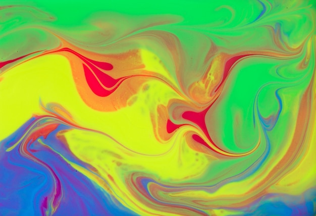 Piękny, żywy wzór marmuru. Fluorescencyjne jasne tło.