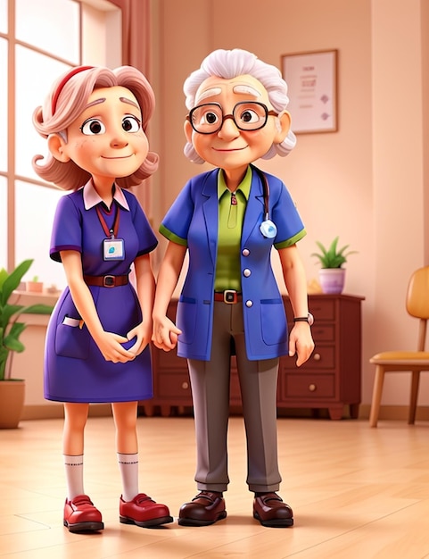 Pielęgniarki opiekujące się osobami starszymi