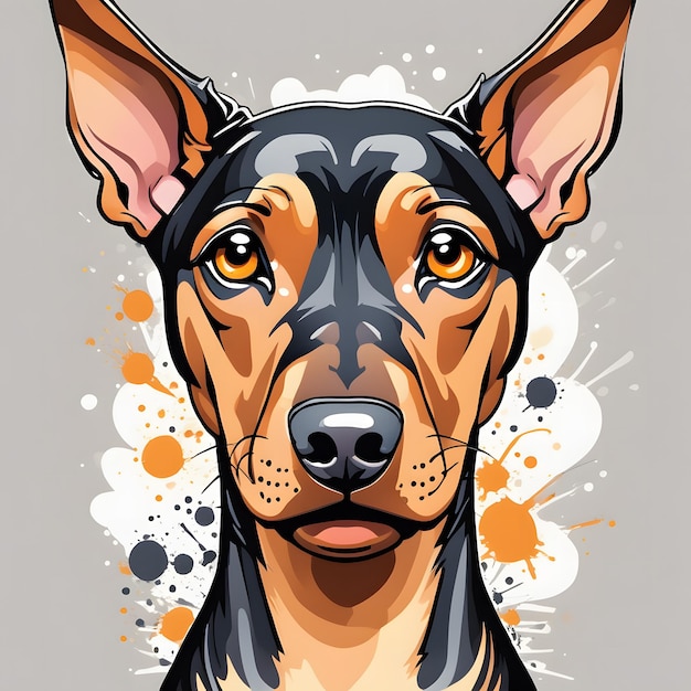 Pies Doberman Pinscher