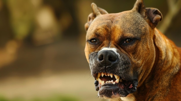 Pies strażniczy wykazuje przerażające szczekanie, odzwierciedlające jego instynkt ochrony i zastraszania