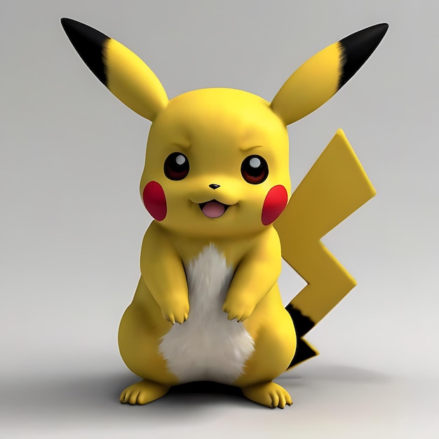 Pikachu generowane przez sztuczną inteligencję