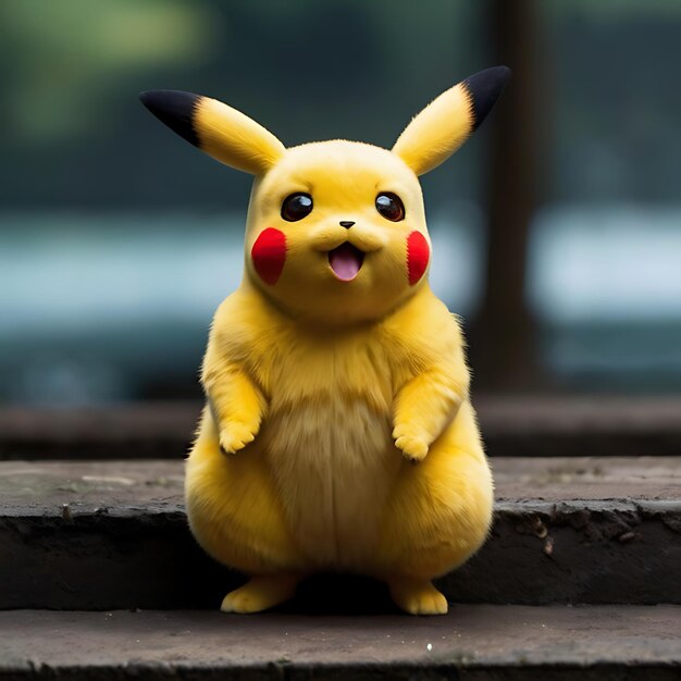 Pikachu generowane przez sztuczną inteligencję