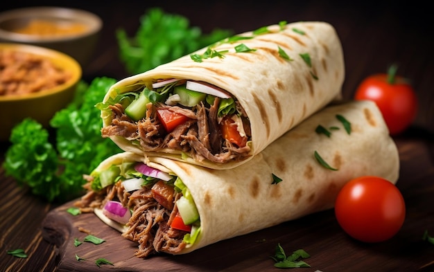 Pikantna Shawarma Delight Generacyjna sztuczna inteligencja