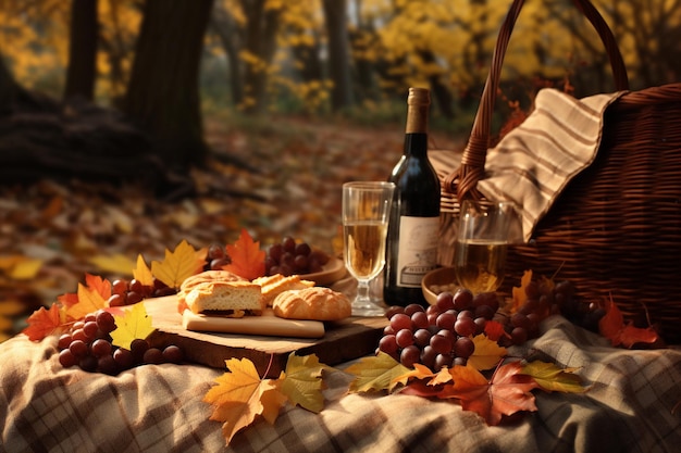 Piknik jesienią