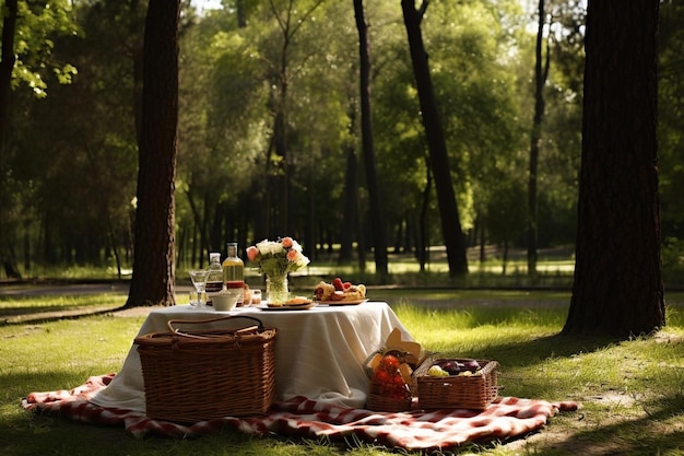 Piknik Panorama Niektóre zdjęcia z zabawy na świeżym powietrzu