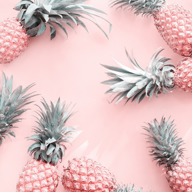 Pine Apple Tropical Fruit Pink Natural Organic