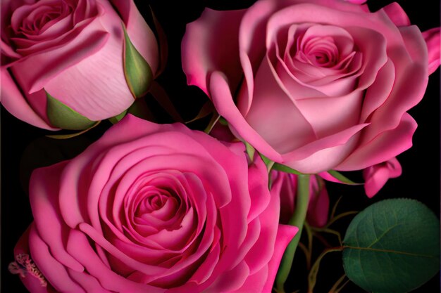 Pink Roses