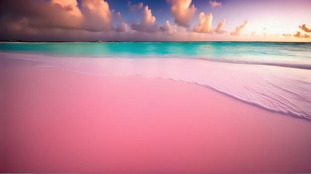 Pink Sands Beach na Bahamach