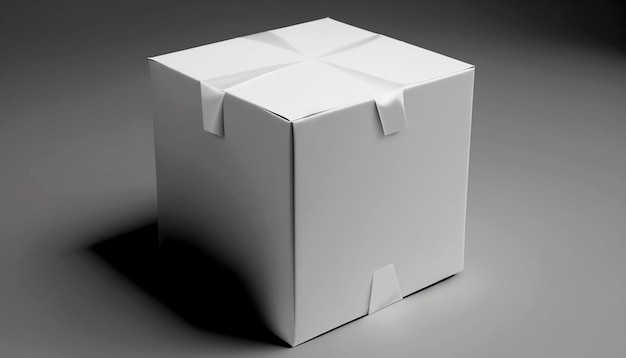 Zdjęcie pionowe ujęcie izolowanego białego kartonu