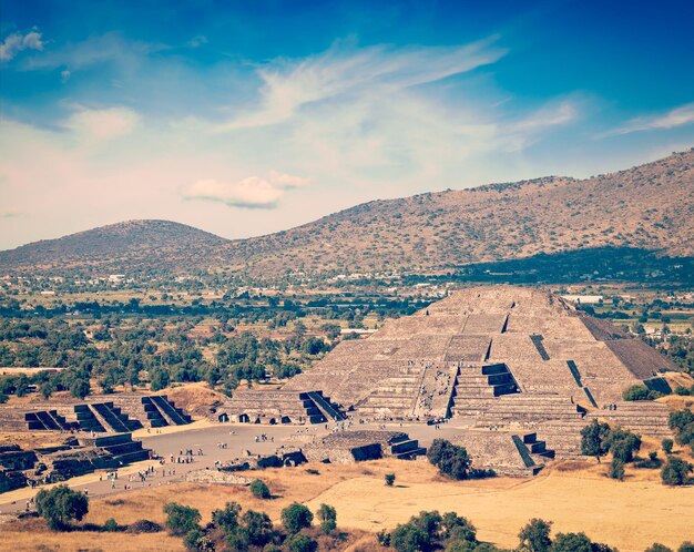 Piramida Księżyca. Teotihuacan, Meksyk