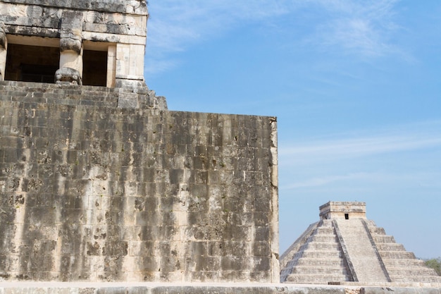 Piramida Majów Chichen Itza, Półwysep Jukatan, Meksyk.