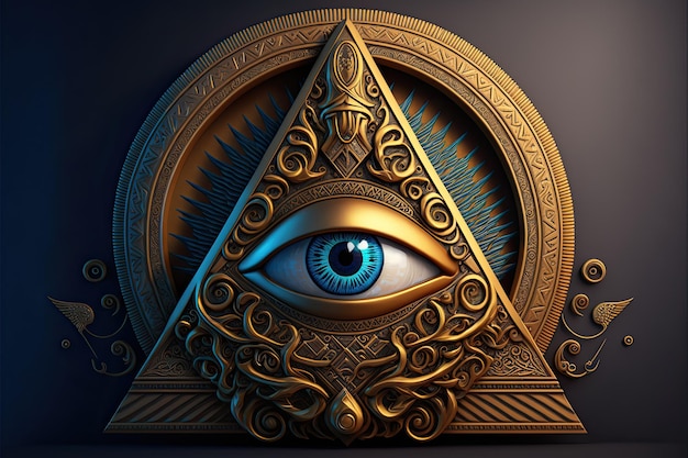 Zdjęcie piramidalne oko