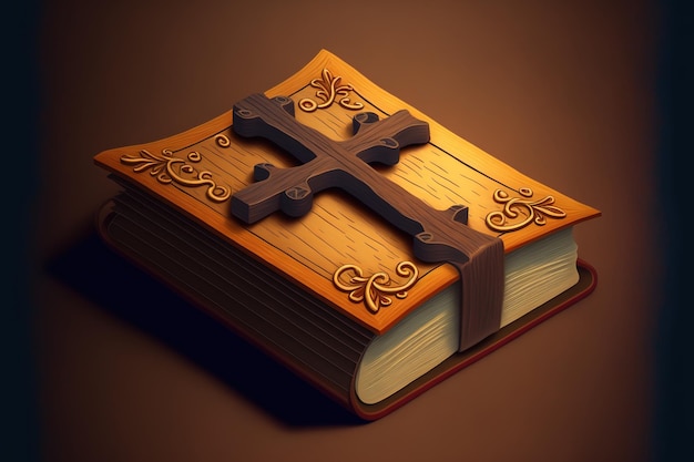 Pismo Święte to drewniany krucyfiks