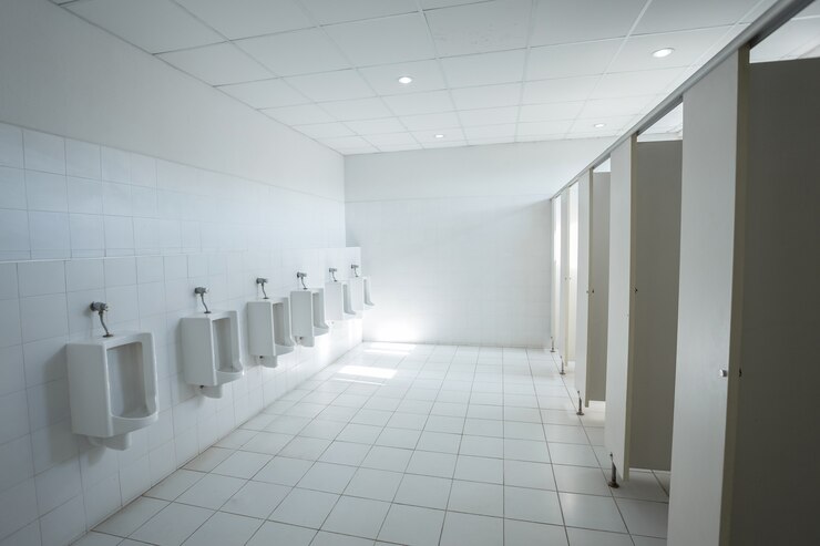 pisuary pisuarów publicznych w kolejce