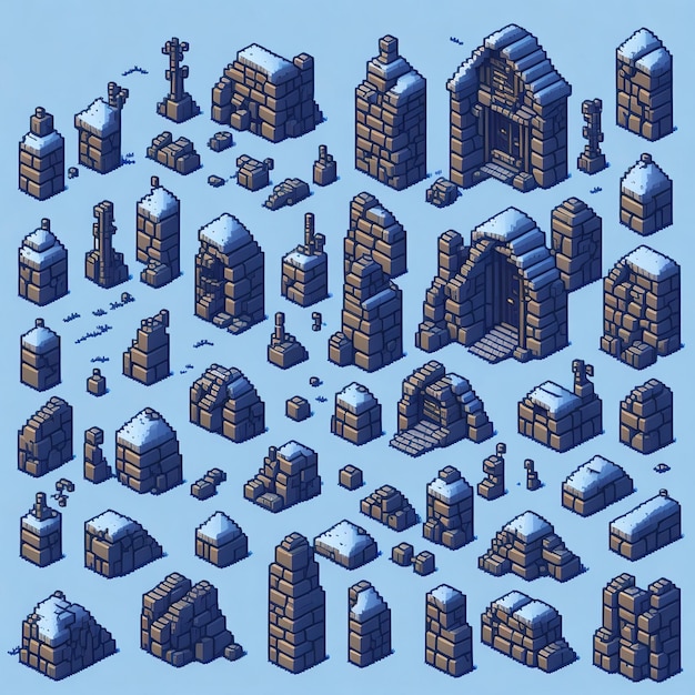 Pixel Art for Asset Game Popraw swoje wrażenia z gry dzięki oszałamiającej grafice