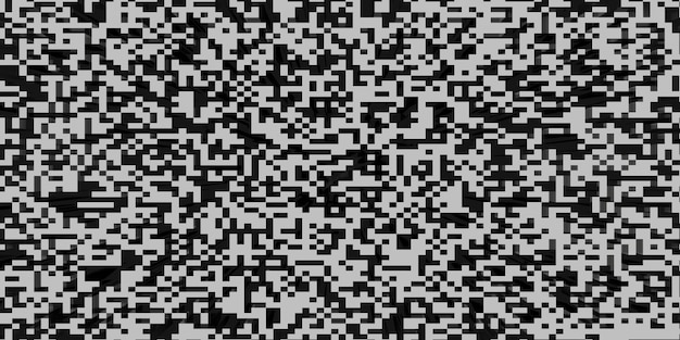 Pixel mozaika tło siatka streszczenie kwadrat tekstura geometria ilustracja 3d