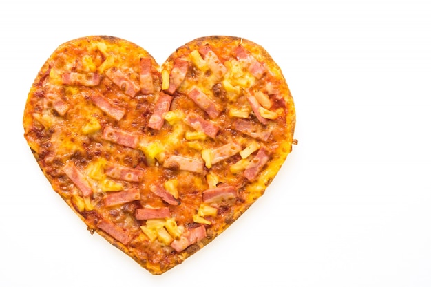 Pizza kształt serca
