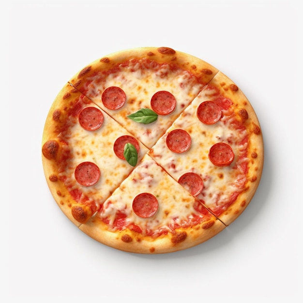 Pizza z brakującym kawałkiem