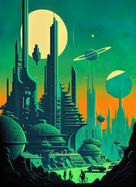 Plakat do filmu o nazwie Misja Kosmiczna