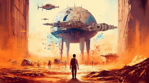 Plakat do gry wideo Star Wars