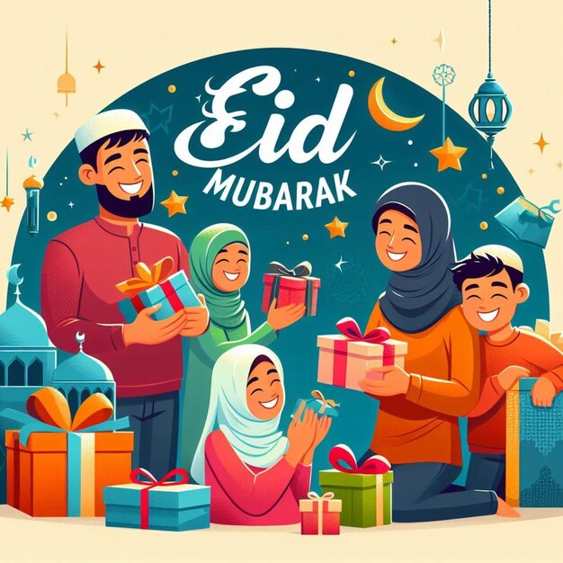 Plakat Eid Mubarak