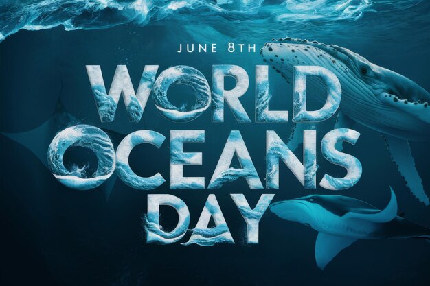 Plakat filmowy na Światowy Dzień Oceanów